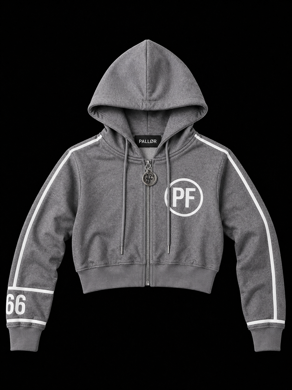 GROUND CONTROL – TERMINAL  CROPPED HOODIE