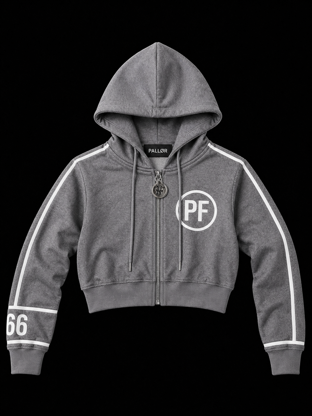 GROUND CONTROL – TERMINAL  CROPPED HOODIE
