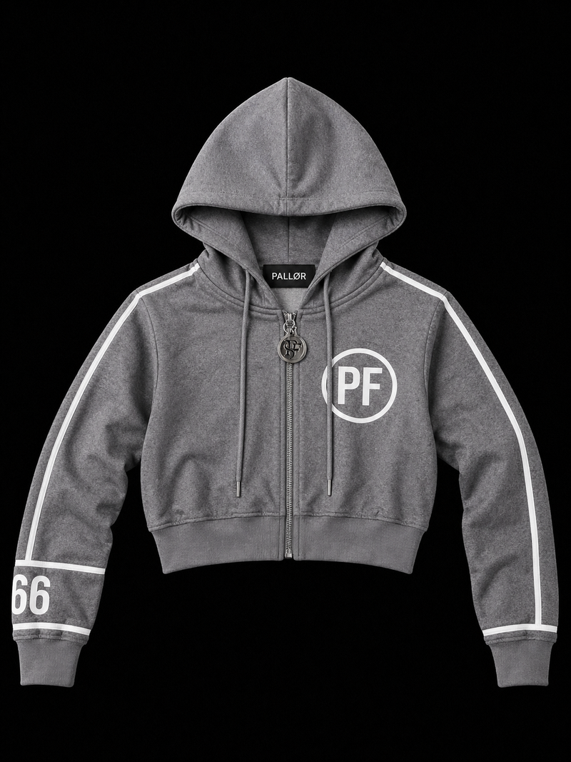 GROUND CONTROL – TERMINAL  CROPPED HOODIE
